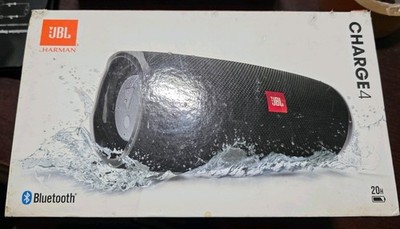 JBL BY HARMAN JBLCHARGE4BLKAM Charge 4 Portable Bluetooth Speaker Black