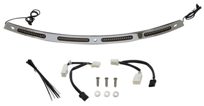 Custom Dynamics - CD-WT2-SEQ-01-C - Windshield Trim with LED Turn Signals,...