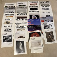 Lot 26X Collection Leica Viewfinder magazines/ Leica Fotografie International