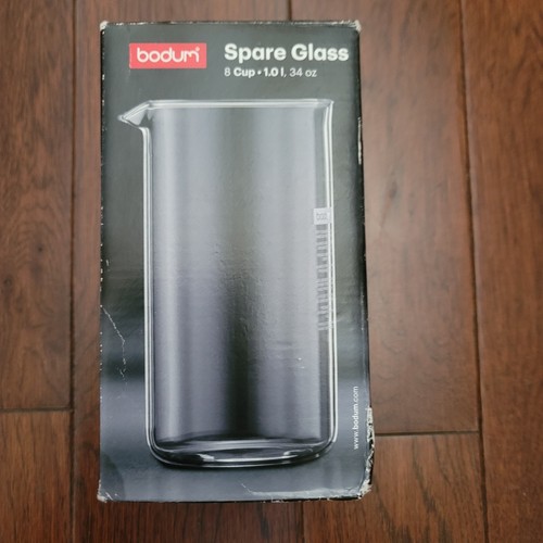 Bodum 8-Cup Spare Glass Carafe for French Press 34 oz w/ Spout Genuine - Picture 3 of 4