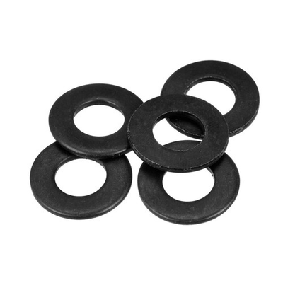 #ad Pack of 50 5 16quot; Flat Washer Alloy Steel Black Oxide Finish $15.57