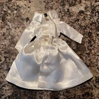 Vintage Mattel Barbie White Magic Satin Coat, Barbie Tag, Japan, VERY NICE