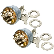 2PK Ignition Switch w 2 Keys for AYP Craftsman Mower Tractor 532140301