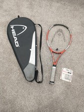 Head Liquid Metal Radical Oversize Tennis Racket With Case and Extra Grips