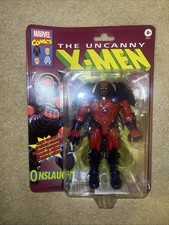 Target Marvel Legends X-Men Retro Card Onslaught Magneto Professor X Figure