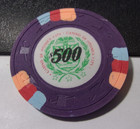CASINO DE ISTHMUS CITY CASINO $500 MOVIE PROP CASINO gaming poker chip — photo 1