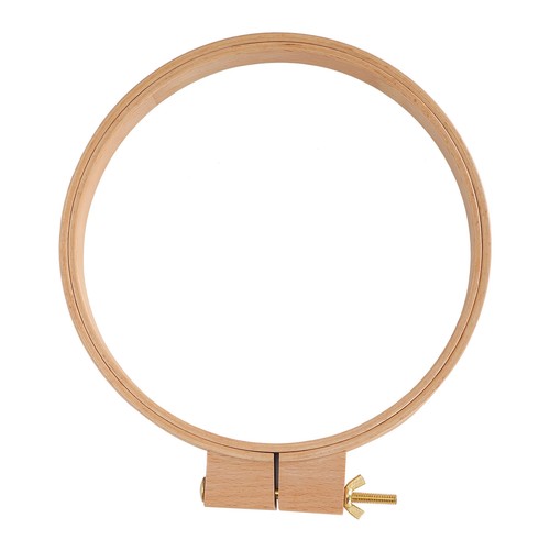 2Pcs Oval Quilting Hoop Cross Stitch Frame Ring Wooden Embroidery Loop Thick^ - Picture 8 of 12