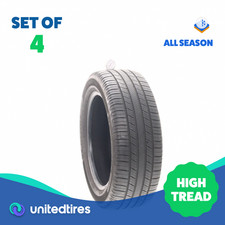 Set Of 4 Used 23555r18 Michelin Defender 2 100h - 8.5-10.532 17koo Set Of 4 Used 23555r18 Michelin Defender 2 100h - 8.5-10.532 17koo