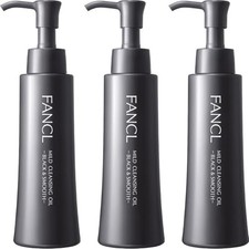 Fancl Mildes Reinigungs Öl (Schwarz & Glatt) 120mL X 3 Flaschen