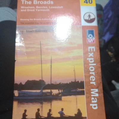 The Broads (Explorer Maps) (Explorer Map... by Ordnance Survey Sheet map, folded