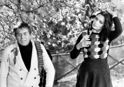 The Italian actress Marina Berti Italian actor dubber Enrico Maria- Old Photo 1
