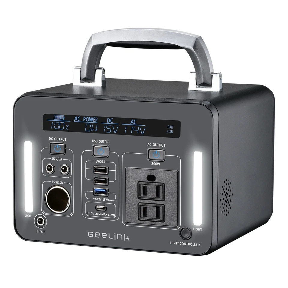 New 500Wh Li-ion Battery Portable Power Station for Outdoor Camping Power Supply - Image 2 of 4