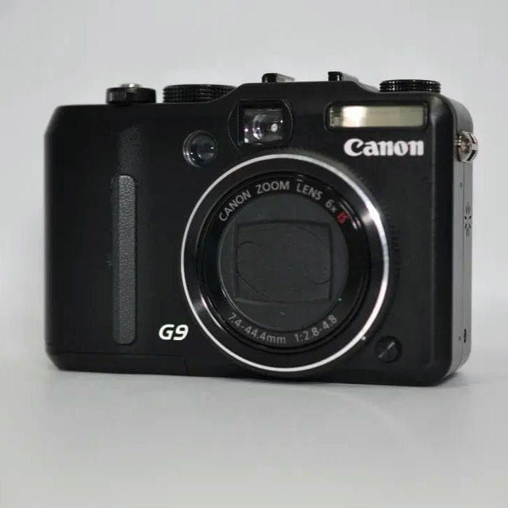 Near Mint] Canon PowerShot G9 Black 12.1MP Digital Camera 6x zoom
