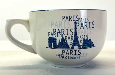 NEM Tours (France) Paris Eiffel Tower/Paris Icons Coffee Mug 18 fl. oz.  4.5''