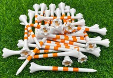 NorthPointe Children Themed Cool Golf Tees Plastic - Pack of 40 3 1/4", Tiger