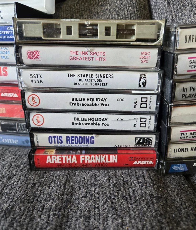 Lot of 76 Assorted Mixed Genre Vintage Rare Cassettes - Image 4 of 4