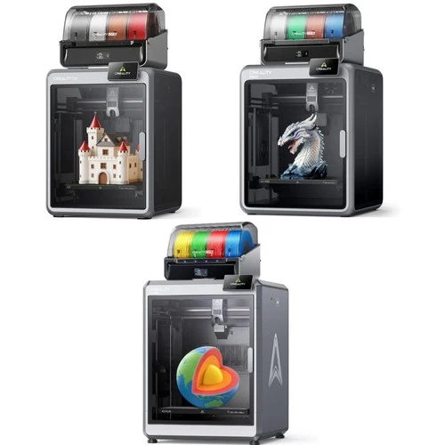 Creality K2/K2 Pro/K2 Plus Combo 3D Drucker 600mm/s Speed CFS Multi Farbdruck