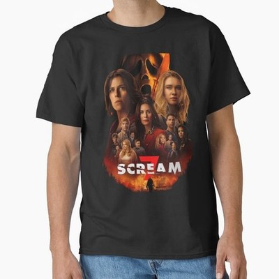 Scream 7 Face Your Past Sidney Prescott Horror Movie 2026 T shirt