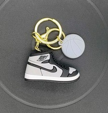 Nike Air Jordan Sneaker 3D KeyChain New Gray Nike