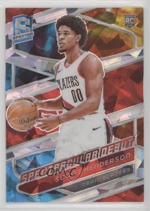 2023 Panini Spectra Spectacular Debut Astral Prizm /49 Scoot Henderson Rookie RC