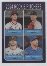 2024 Heritage High Number Hot Box Chrome Purple Refractor Yariel Rodriguez 1db4