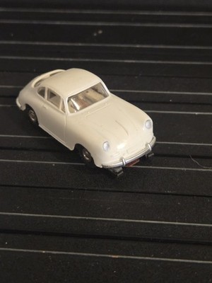 Vintage Faller 4835 Porsche 356B S90 HO Slot Car White 