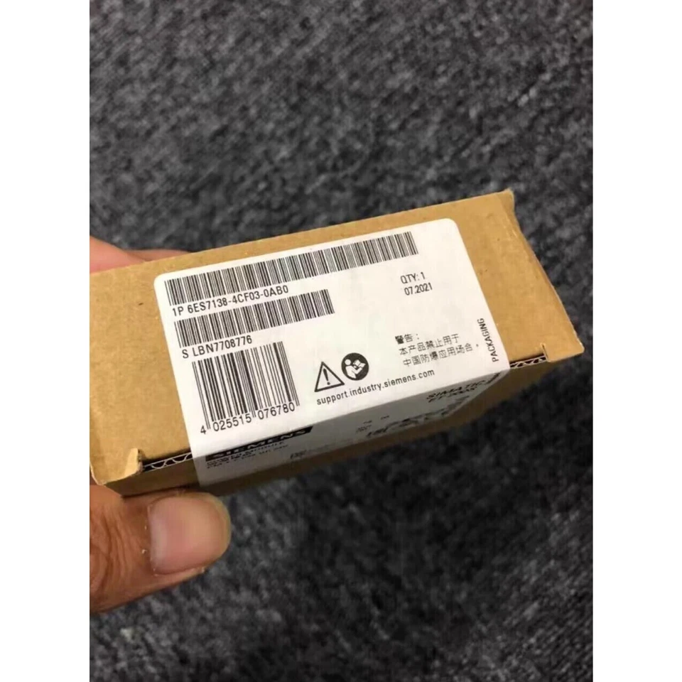 New Siemens 6ES7138-4CF03-0AB0 6ES7 138-4CF03-0AB0 Power Module PM-E for ET200S - Image 4 of 4