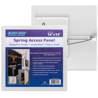 EASY-EXS Access Panels Spring-Fit 14''x14'' (External 16''x16'') Square (SAP1414)...