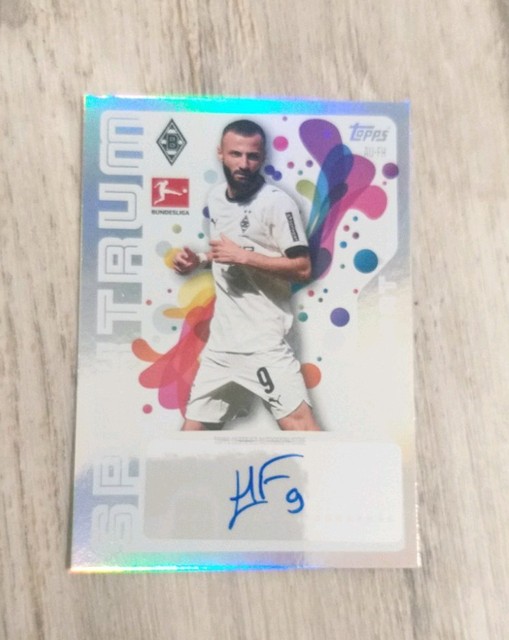 Franck Honorat, Match Attax Bundesliga  2025/26 Relic Autogramm Card SEHR RAR