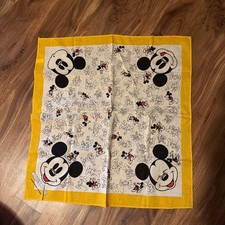 Vintage 70 s Mickey Mouse Bandana