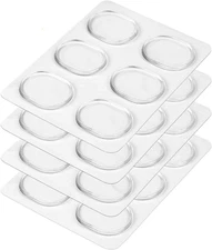 24-Pack Silicone Non-Toxic Soft Clear Dampeners for Drums - Silencers, Damper Ge