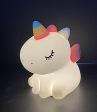 Cute Lamp, LED Squishy Animal Night Light for Kids Sleep, Sitting Unicorn