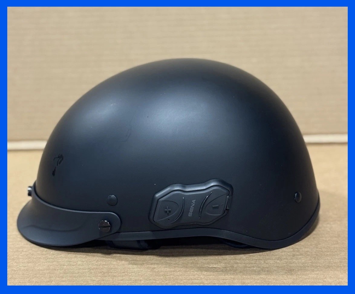 XS) Extra Small Sena Cavalry Model 10R Bluetooth Half Helmet Matte