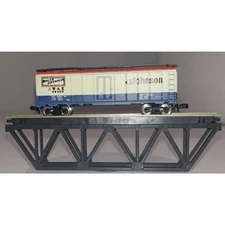 Model Power Box Car N Scale Train Freight Car J. Wax Johnson 3408