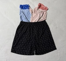 Chubbies Mens Small Danger Zone 7" Stars Striped USA Patriot Gym Lined Shorts