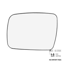 Mirror Glass Heated with Backing Plate Driver Side Left Side Rear View Mirror