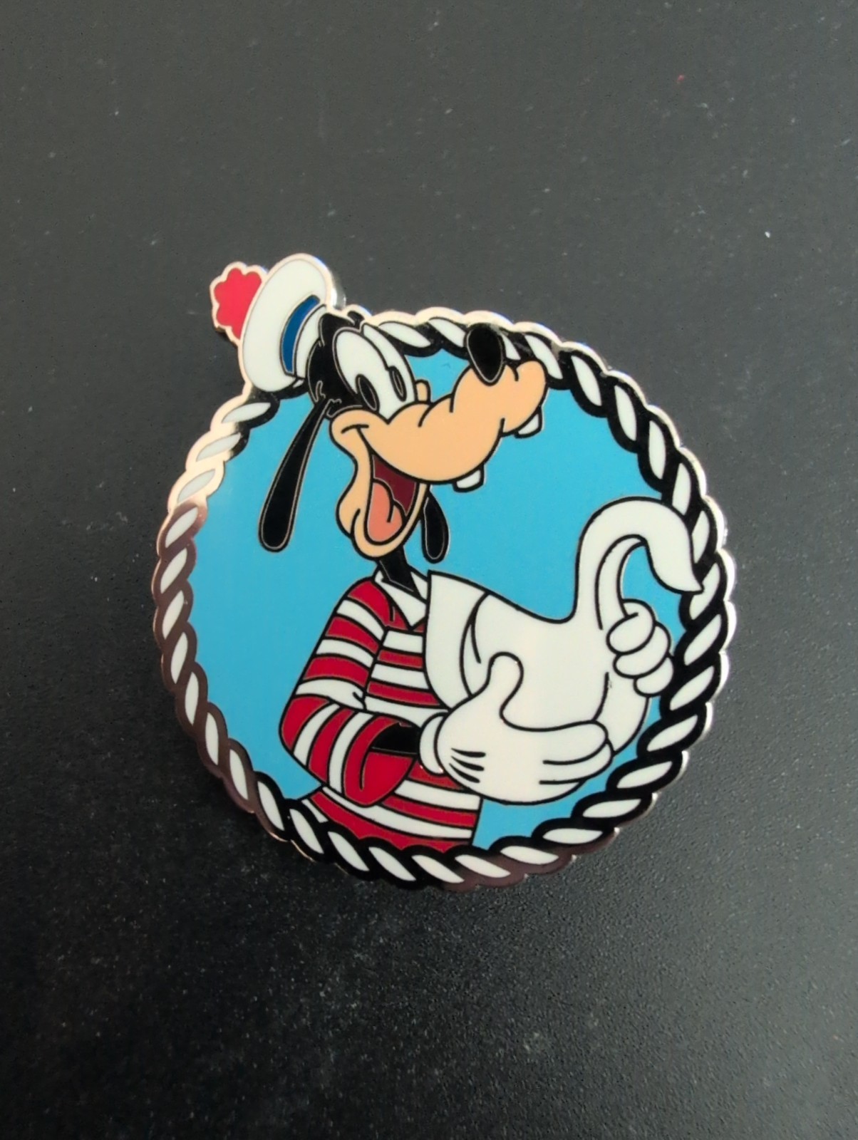 2026 Disney DCL Sailor Goofy Swan Towel Folding Cruise Line Mystery Box Pin