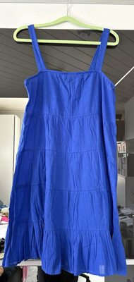 CALZEDONIA Beachwear Damen Top L Blau Blue Sapphire Baumwolle