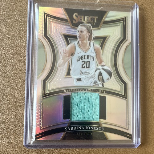 Panini Select WNBA 2025 Sabrina Ionescu Liberty Selective Swatches Prizm SW-SI