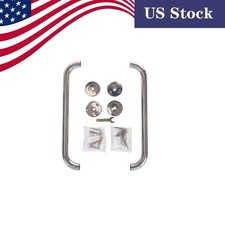 12 Inch Tension Mount Shower Grab Bar Stainless Steel Bathroom Safety Rail