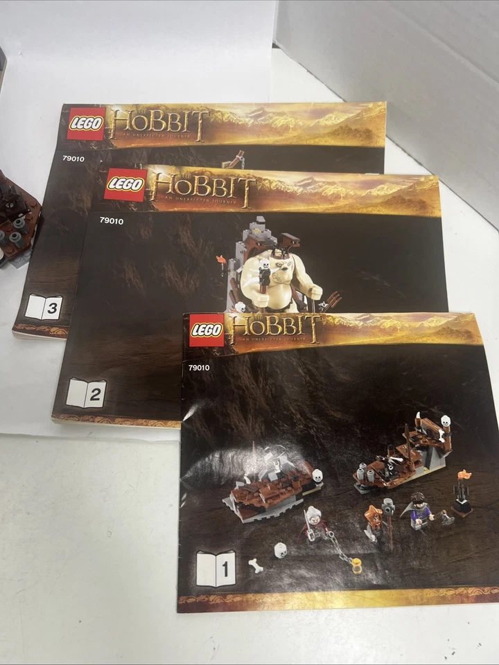 LEGO El Hobbit: El Rey Duende Batalla (79010) Con Instrucciones Sin Figuras/Caja Foto 2 de 4