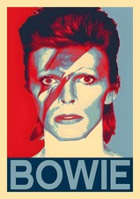 AFFICHE POSTER - David Bowie - A3