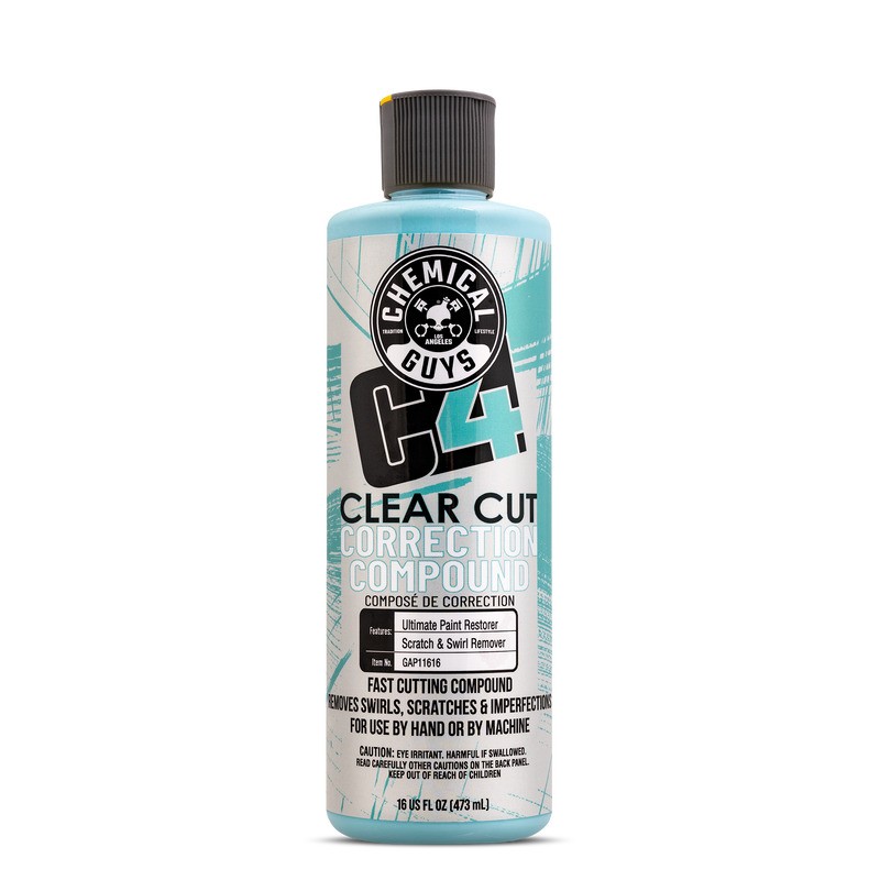 Chemical Guys C4 Clear Correction Compound (16oz/ 473ml)