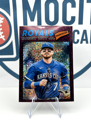 2026 Topps Heritage Chrome Refractors Burgundy Sparkle (You Pick)