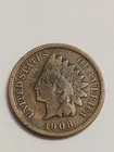 1908-S Indian Head Cent Penny - Keydate Coin