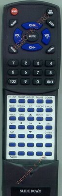 Replacement Remote for HAIER HL37E, HL47E, HL52E, HTR282E, HL42E