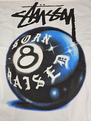 stüssy 8ball Stussy 8 Ball Pigment Dyed Hoodie Black Men's - FW24 - US