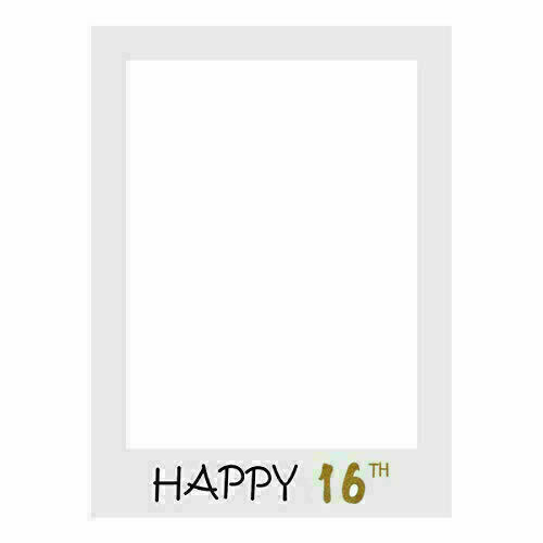 36pcs Happy Birthday Party Photo Booth Props Decor Selfie 16/18/21/30/40/50/60th - Picture 13 of 28