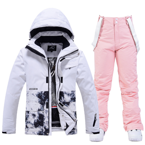 New Fashion Color Ski Suit Men Women Windproof Snowboarding Jackets Pants Snow - Picture 21 of 42