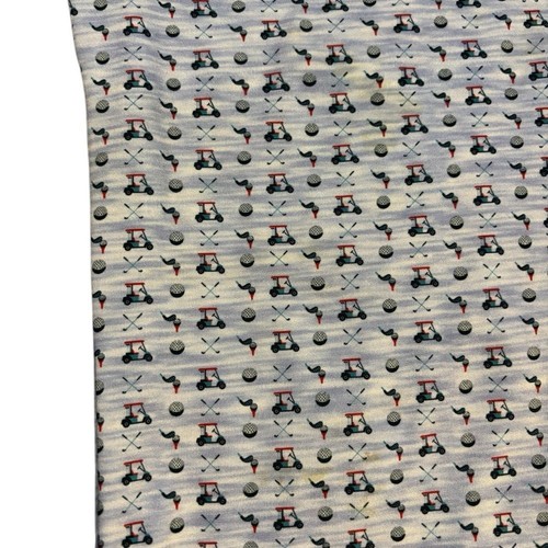 Tailorbyrd Performance Polo All Over Golf Print blau und schwarz Größe Medium AOP - Bild 4 von 9